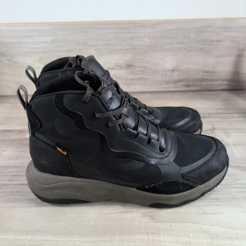 Teva Men's Geotrecca MID RP Hiking Boots Black Style 1129588 Size 13 US